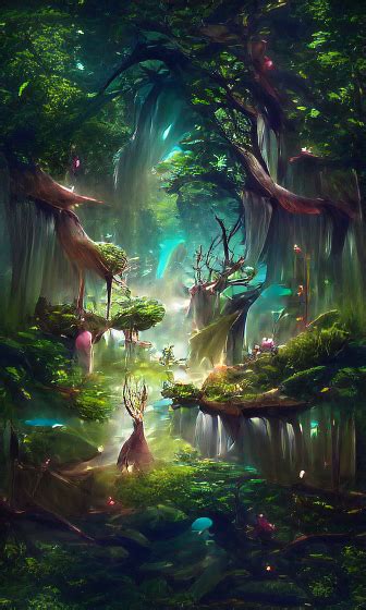 Journey through a Magical Garden's Enchanting Light Show